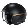 Kask otwarty HJC V30 EQUINOX BLACK/BRONZE czarny brązowy