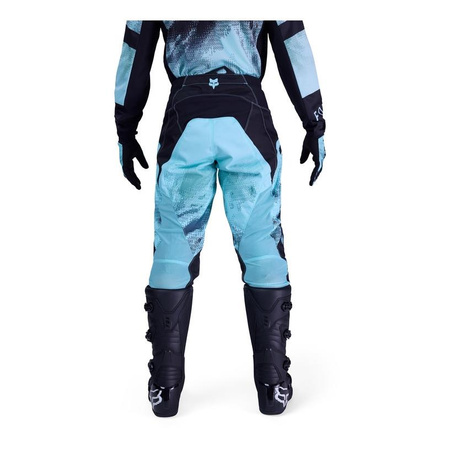 Spodnie cross FOX 180 KAIROS TURQUOISE niebieski czarny