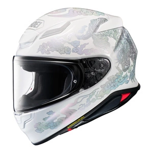 Kask integralny SHOEI NXR2 FEARLESS TC-6 biały srebrny