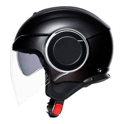 Kask otwarty AGV ORBYT BLACK MATT czarny mat