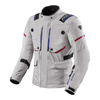 Kurtka tekstylna REVIT VERTICAL GTX SILVER srebrny czarny czerwony granatowy