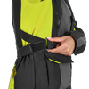 Kurtka tekstylna damska SHIMA HERO 2.0 LADY FLUO czarny szary żółty fluo