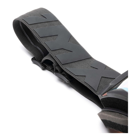 Gogle motocyklowe IMX SNOW BLACK MATT/BLACK SZYBA PODWÓJNA CLEAR + BROWN czarny