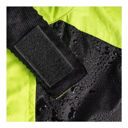 Kombinezon przeciwdeszczowy OZONE OZ-141 BLACK/FLO YELLOW żółty fluo czarny