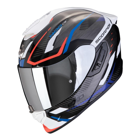 Kask integralny SCORPION EXO-1400 EVO II AIR ACCORD BLACK/BLUE/WHITE czarny niebieski biały