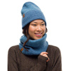 Chusta komin BUFF KNITTED & FLEECE NECKWARMER MARIN DENIM
