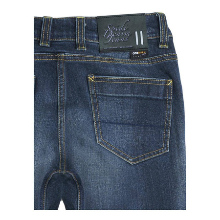 Jeansy motocyklowe damskie SPIDI J-TRACKER LADY DARK BLUE granatowy niebieski