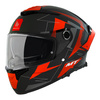 Kask integralny MT THUNDER 4 SV MOUNTAIN MATT RED czarny czerwony szary