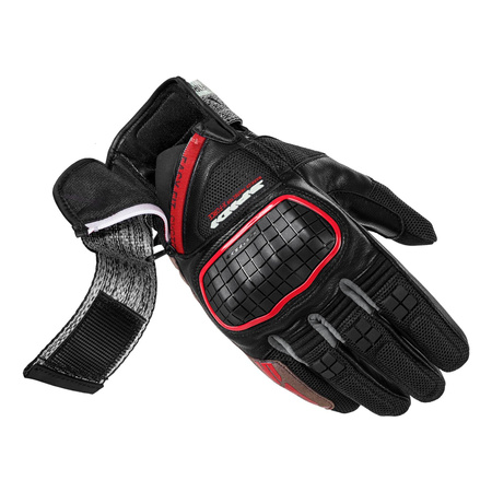 Rękawice miejskie SPIDI X-FORCE RED czarny czerwony