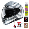 Kask integralny HJC I70 WATU WHITE/SILVER biały srebrny niebieski