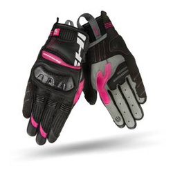 Rękawice miejskie damskie SHIMA X-BREEZE 2 LADY FUCSIA czarny różowy