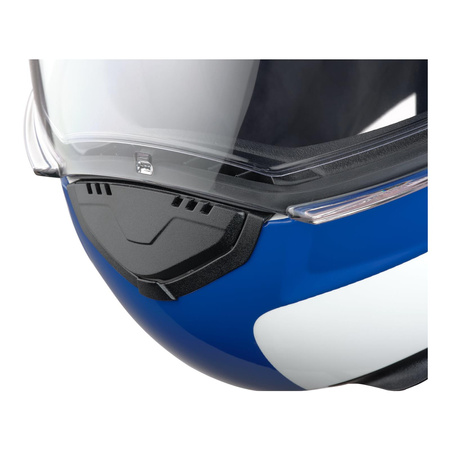 Kask szczękowy SCHUBERTH C3 PRO ECE SESTANTE BLUE biały szary niebieski