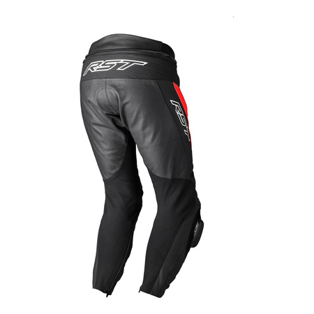 Spodnie skórzane RST TRACTECH EVO 5 RED/BLACK/WHITE czarny czerwony biały