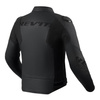 Kurtka skórzana REVIT QUADRATIC BLACK czarny