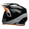 Kask integralny BELL MX-9 ADVENTURE MIPS DASH BLACK/WHITE/ORANGE biały czarny pomarańczowy