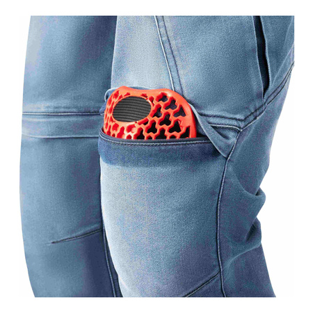 Jeansy motocyklowe SECA SQUADRON BLUE niebieski