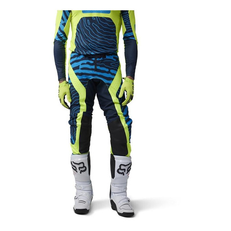 Spodnie cross FOX FLEXAIR IMPRESSION FLUORESCENT YELLOW żółty fluo