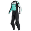 Kombinezon dwuczęściowy damski DAINESE MIRAGE BLACK/AQUA/GREY czarny zielony szary