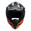 Kask cross IMX FMX-02 BLACK/ORANGE/WHITE czarny pomarańczowy biały