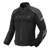 Kurtka tekstylna SECA AIRFLOW III BLACK czarny