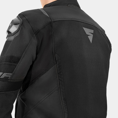 Kurtka tekstylna SHIMA SOLID 2.0 VENTED BLACK czarny