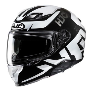 Kask integralny HJC F71 BARD BLACK/WHITE czarny biały