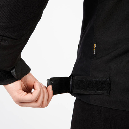 Kurtka tekstylna damska REBELHORN HIFLOW IV LADY BLACK/FLO PINK czarny różowy