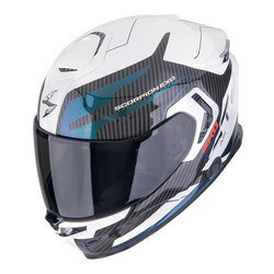 Kask integralny SCORPION EXO-GT SP AIR FLEX WHITE/CHAMELEON biały czarny niebieski fioletowy