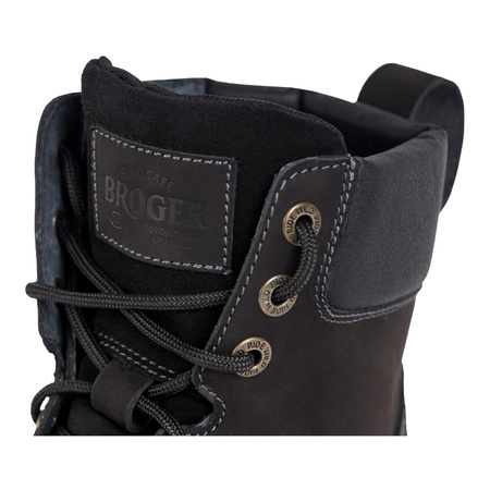 Buty krótkie BROGER ALASKA II VINTAGE BLACK czarny