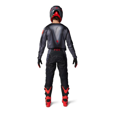 BLUZA FOX 180 INTERFERE GREY/RED