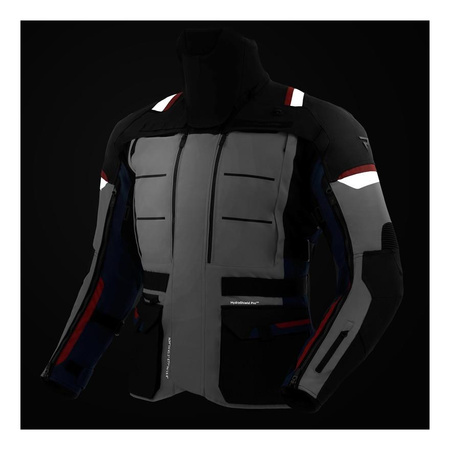 Kurtka tekstylna REBELHORN CUBBY V BLUE/GREY/RED niebieski szary czerwony czarny