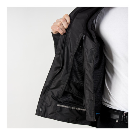 Kurtka tekstylna OZONE SAHARA BLACK czarny