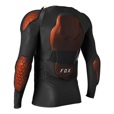 Zbroja dziecięca FOX JUNIOR BASEFRAME PRO D3O BLACK czarny