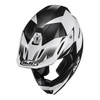 Kask cross HJC C50 SLIDE WHITE/BLACK biały czarny