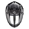 Kask integralny SCORPION EXO 491 SPIN BLACK/WHITE czarny biały