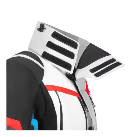 Kurtka tekstylna SECA ARRAKIS III GREY/BLUE/RED szary niebieski czerwony