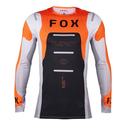 Bluza cross FOX FLEXAIR MAGNETIC FLUO ORANGE pomarańczowy fluo biały czarny