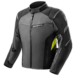 Kurtka tekstylna SHIMA RUSH 2.0 VENTED FLUO szary żółty fluo czarny