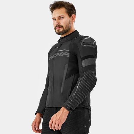 Kurtka tekstylna SHIMA SOLID 2.0 BLACK czarny