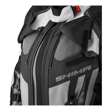 Kurtka tekstylna damska SHIMA TRACKER LADY LIGHT GREY szary