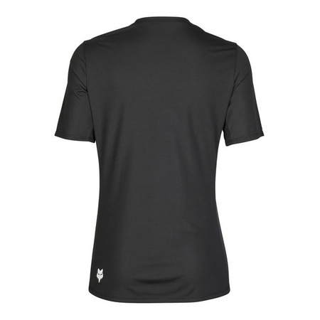 Koszulka rowerowa damska FOX LADY RANGER WORDMARK BLACK czarny