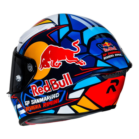 Kask integralny HJC RPHA 1 RED BULL MISANO GP czerwony niebieski żółty biały
