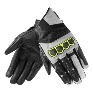 Rękawice miejskie REBELHORN PATROL SHORT BLACK/GREY czarny szary żółty fluo