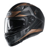Kask integralny HJC I70 ELUMA BLACK/BRONZE czarny mat brązowy szary