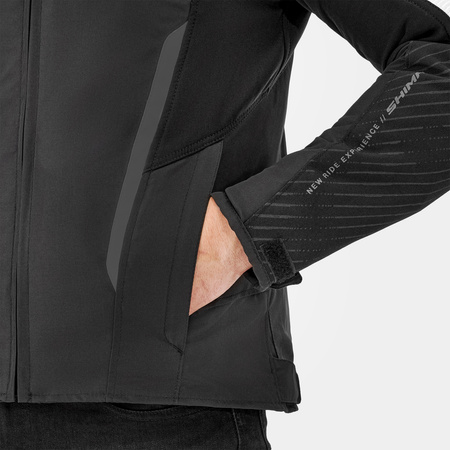 Kurtka tekstylna SHIMA SOLID 2.0 BLACK czarny