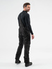 Spodnie tekstylne SHIMA RUNNER BLACK czarny