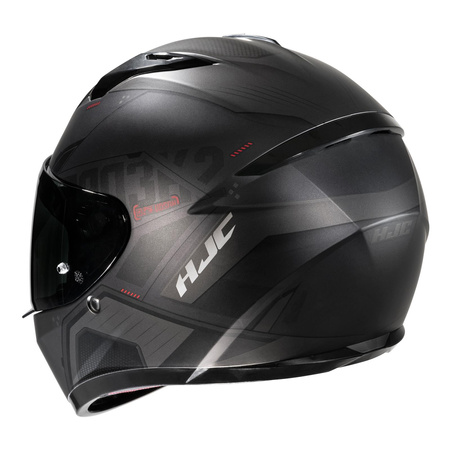 Kask integralny HJC C10 INKA BLACK/RED czarny czerwony