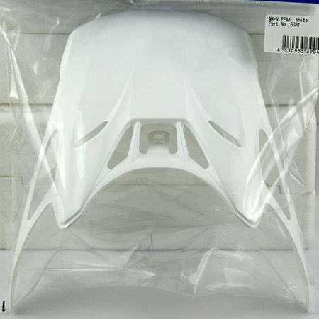 Daszek do kasku ARAI MX-V WHITE biały