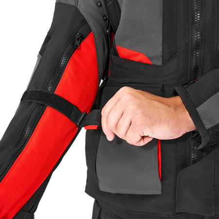 Kurtka tekstylna SHIMA HERO 2.0 MEN RED czarny szary czerwony