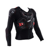 Koszulka z ochraniaczami dziecięca LEATT 4.5 HYBRID JUNIOR BLACK czarny